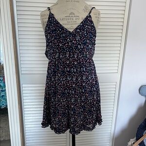 Floral Navy Dress